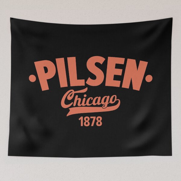 Item preview, Pilsen, Chicago Logo - Where Art Meets Neighborhood designed and sold by Boogosh.