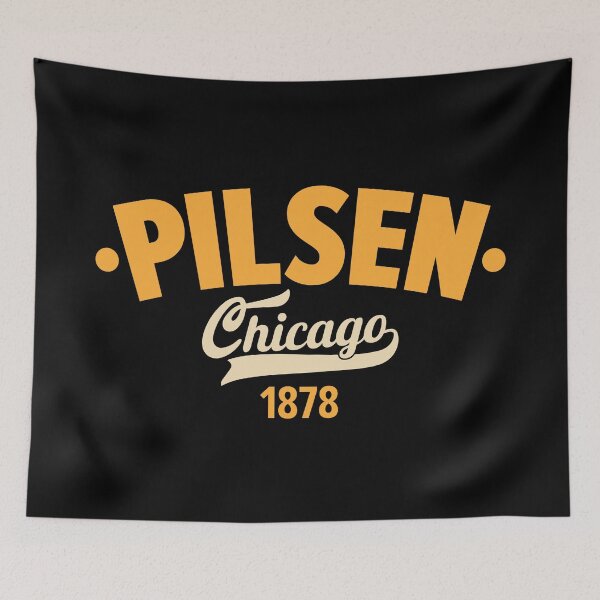 Item preview, Pilsen, Chicago Logo - Where Art Meets Neighborhood designed and sold by Boogosh.