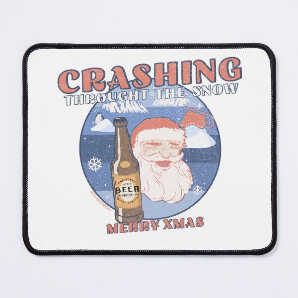 Item preview, Crashing through the snow designed and sold by Retro-Rebellion.