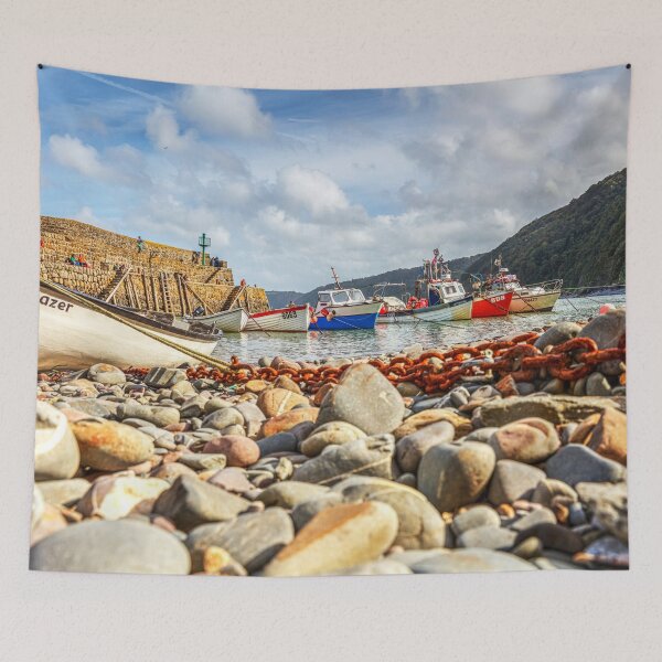 Item preview, Clovelly Wooden fishing Boats, North Devon, England designed and sold by Paul Thompson Photography.