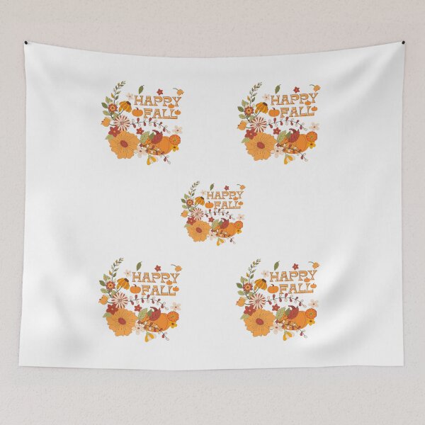 Item preview, Happy fall orange pumpkin and flora pack designed and sold by BritishDelights.