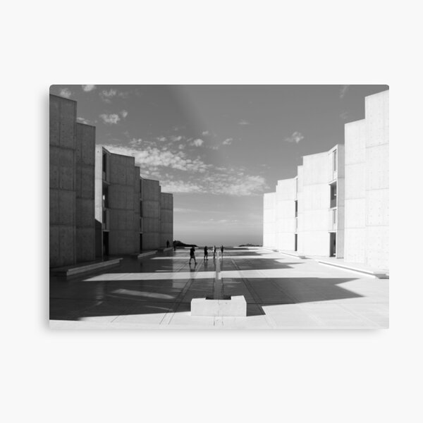Salk Institute Louis Kahn Metal Print