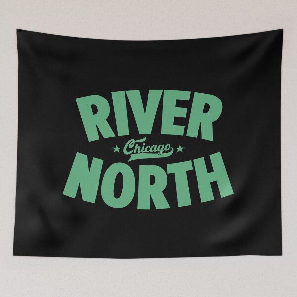 Item preview, River North Chicago Shirt - Wear the City's Artistic Heartbeat designed and sold by Boogosh.