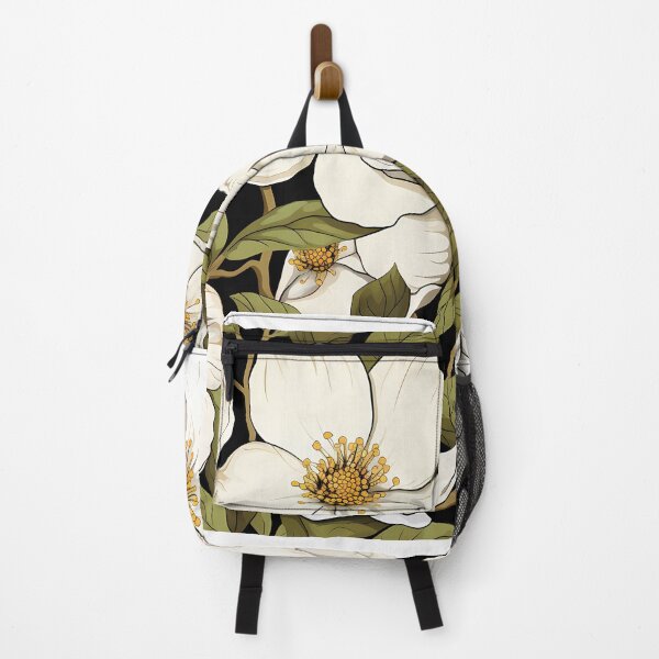Aperçu de l'œuvre Géorgie Cherokee Rose Rosa laevigata State Fleur Blanc Jaune Vert créée et vendue par Lumora.Studio.