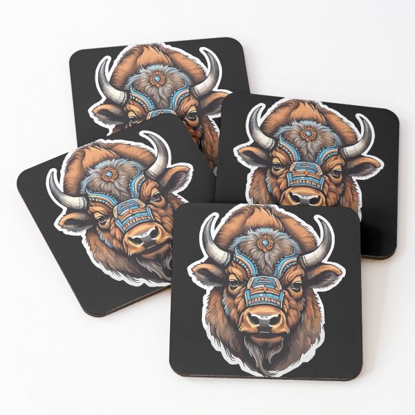 Item preview, Native American Bison designed and sold by Getup-clothing.