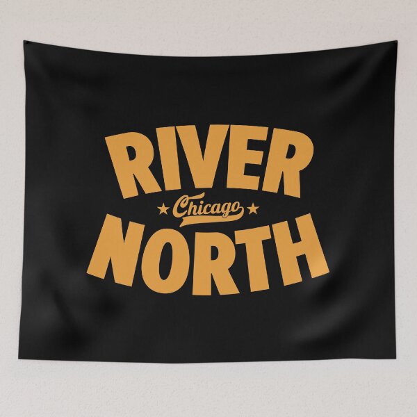 Item preview, River North Chicago Shirt - Wear the City's Artistic Heartbeat designed and sold by Boogosh.