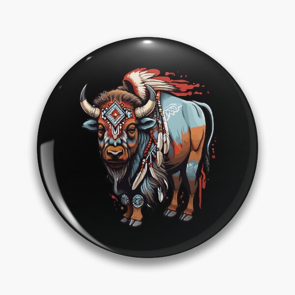 Item preview, Native American Bison designed and sold by Getup-clothing.