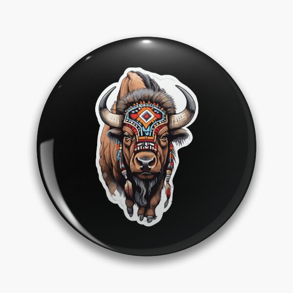 Item preview, Native American Bison designed and sold by Getup-clothing.