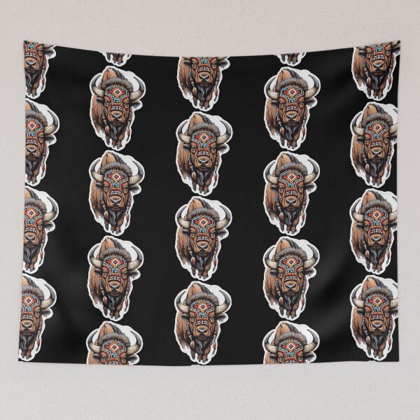 Item preview, Native American Bison designed and sold by Getup-clothing.