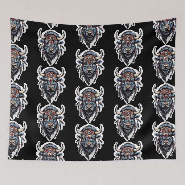 Item preview, Native American Bison designed and sold by Getup-clothing.