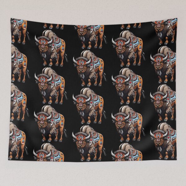 Item preview, Native American Bison designed and sold by Getup-clothing.
