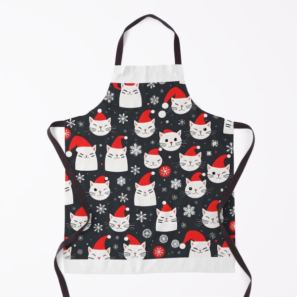 Item preview, Christmas Cat Pattern designed and sold by VisualMotivator.
