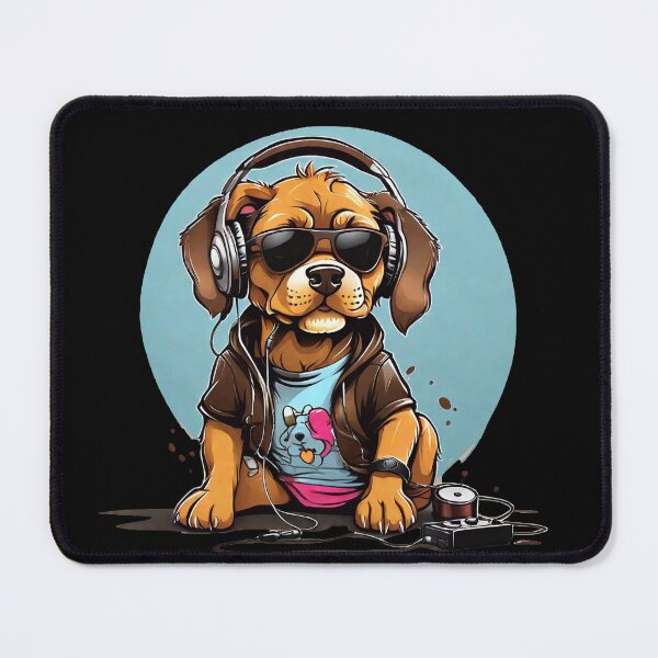Item preview, dogs listening to music designed and sold by AxelBrook.