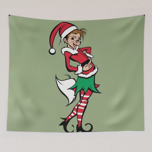 Item preview, The Christmas Elf Workshop designed and sold by Rafal Saluszewski.
