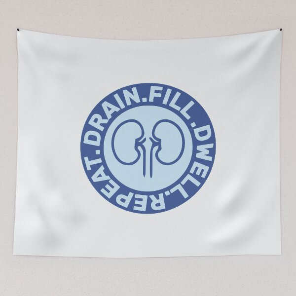 Item preview, DRAIN FILL  DWELL REPEAT designed and sold by hautehub.