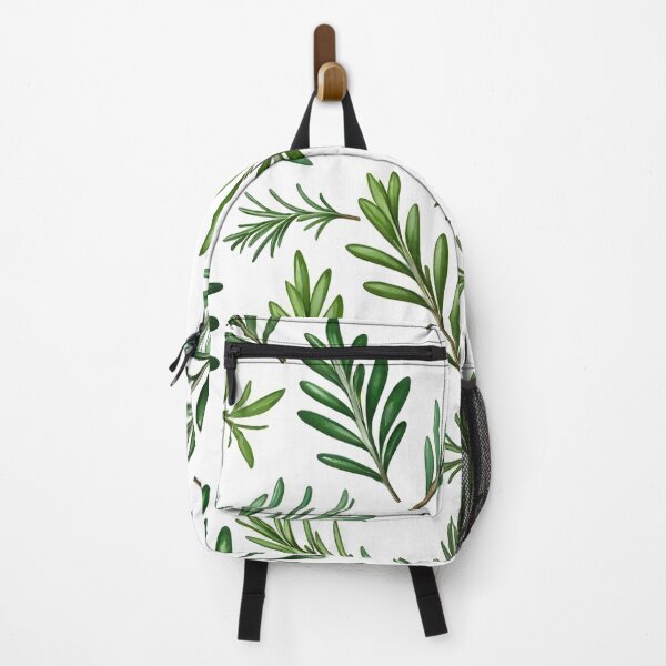 Item preview, Watercolor parsley, sage, rosemary and thyme.white, green, dark green, light colors, botanical pattern. designed and sold by My-fake-places.