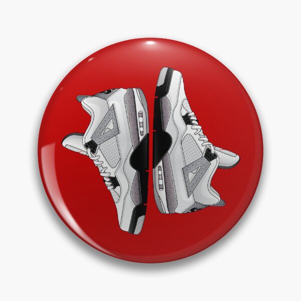 Item preview, Air Jordan 4 White Cement designed and sold by ARTFROMSOLE.