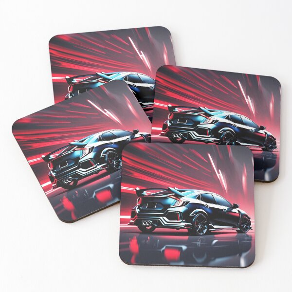 Item preview, Honda Civic R Type lines art designed and sold by Salimgor Hangaround Music.