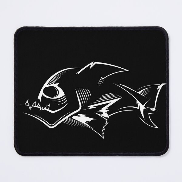 Item preview, Piranha evil eye comic illustration fish symbol graphic animals designed and sold by AndreMi.