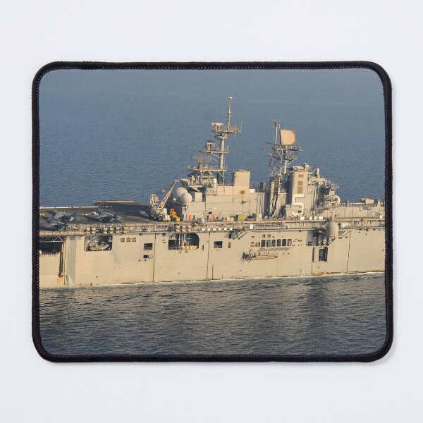 Item preview, STK108983M-The amphibious assault ship USS Bataan is underway in the Arabian Gulf. designed and sold by StocktrekImages.