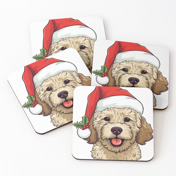 Item preview, Christmas Doodle Oodle Dog - Tan designed and sold by wotsthis.