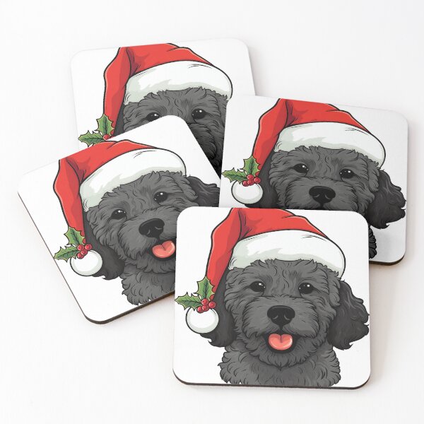 Item preview, Christmas Doodle Oodle Dog - Black designed and sold by wotsthis.