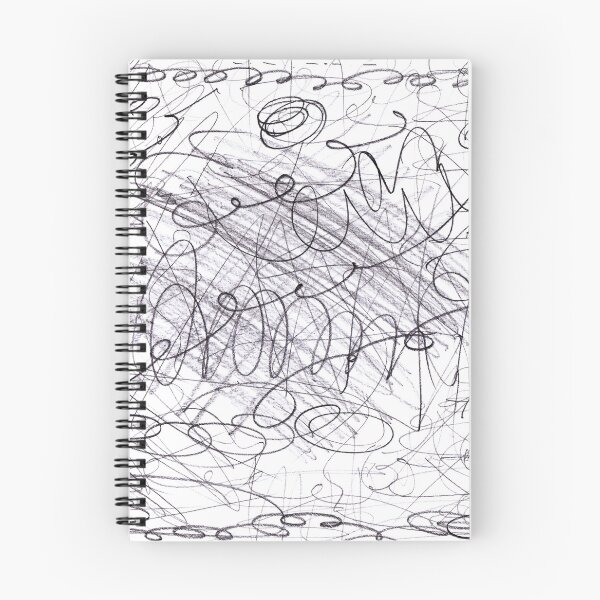 Item preview, Monochromatic grunge pencil doodle scribbles lines designed and sold by stevanovicigor.