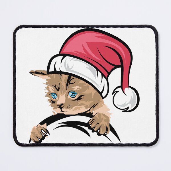 Item preview, Santa Cat cat cats Christmas cute hat cute designed and sold by AndreMi.