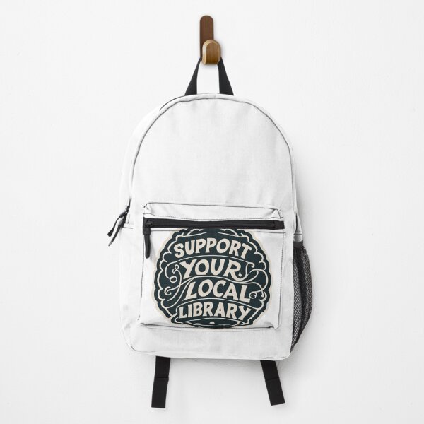 Item preview,  Support Your Local Library Typography Books Lover designed and sold by sadedream.