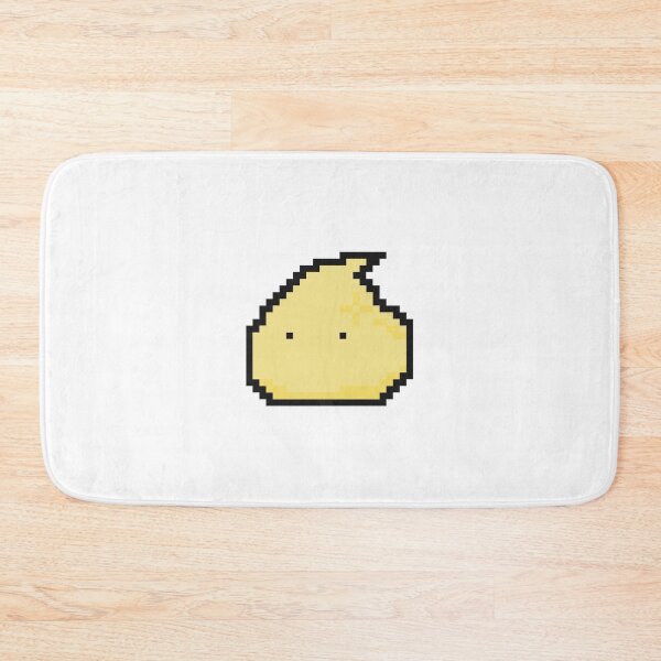 Item preview, Lemon Slime pixel art designed and sold by mamond27.