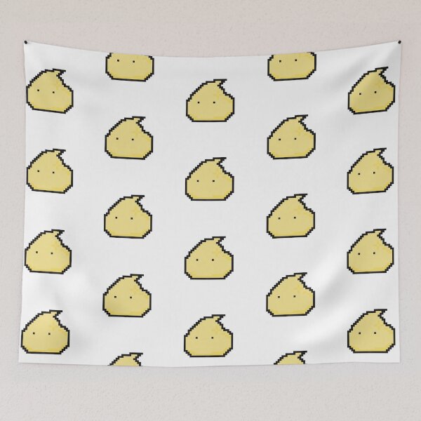 Item preview, Lemon Slime pixel art designed and sold by mamond27.