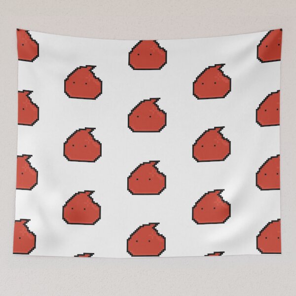 Item preview, Red Slime pixel art designed and sold by mamond27.