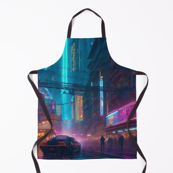 Item preview, City at Night - Cyber City Character concept designed and sold by Delerat7.