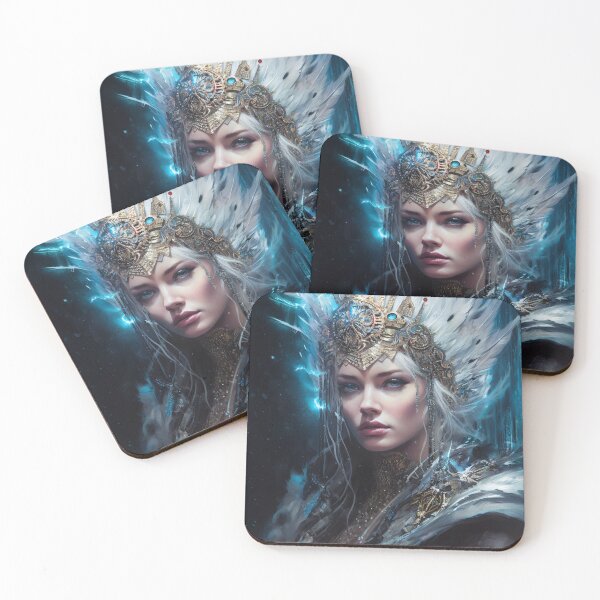 Item preview, Enchanted Cyberpunk Ice Queen 3 designed and sold by Dannypryce.