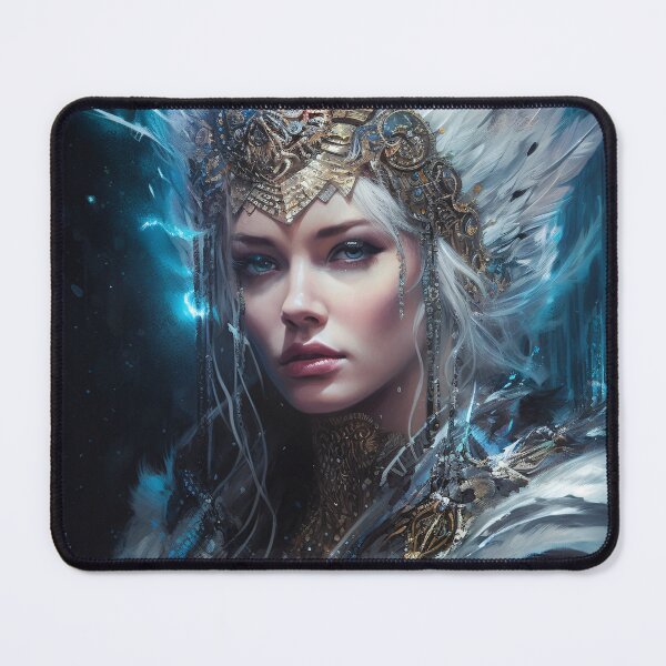 Item preview, Enchanted Cyberpunk Ice Queen 3 designed and sold by Dannypryce.