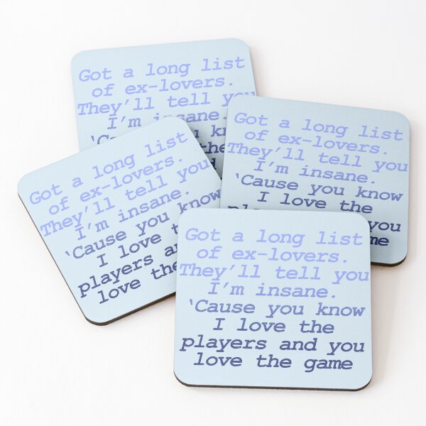 Item preview, Got a long list of ex lovers they’ll tell you im insane but you know i love the players and you love the game tv designed and sold by DelfisArt.