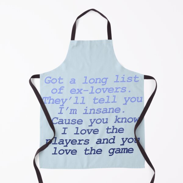 Item preview, Got a long list of ex lovers they’ll tell you im insane but you know i love the players and you love the game tv designed and sold by DelfisArt.