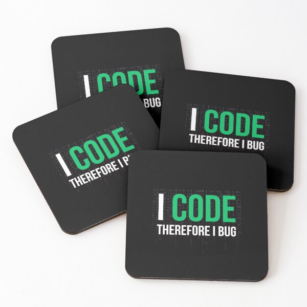Item preview, I Code Therefore I Bug designed and sold by 4TeeToo.