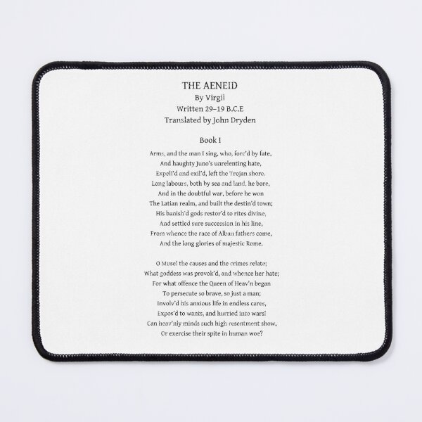 Item preview, VIRGIL THE AENEID EXCERPT CLASSIC ROME POETRY designed and sold by Madjack Tees Kiwi SuperStore.