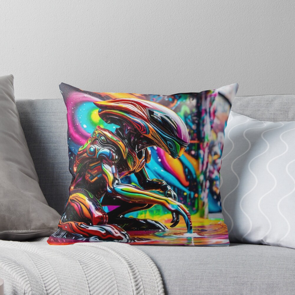 Item preview, Throw Pillow designed and sold by Delerat7.