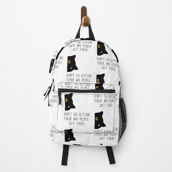 Item preview, Don't Go Outside - Black Cat designed and sold by Theia-Creations.