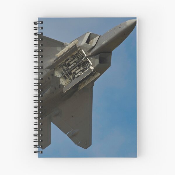 Item preview, STK108961M-An F-22 Raptor displays its weapons bays. designed and sold by StocktrekImages.