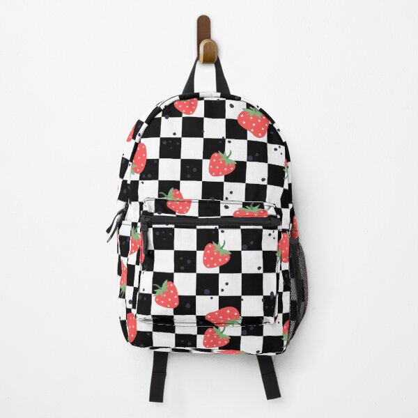 Item preview, Strawberry Checkered Pattern designed and sold by BettySpicer.