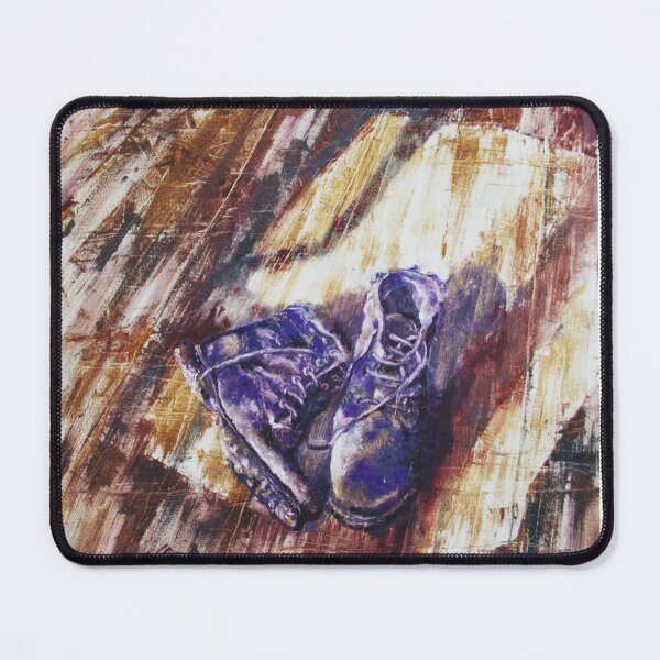 Artikelvorschau, Stiefel Originalgemälde entworfen und verkauft von BeeTartprints.