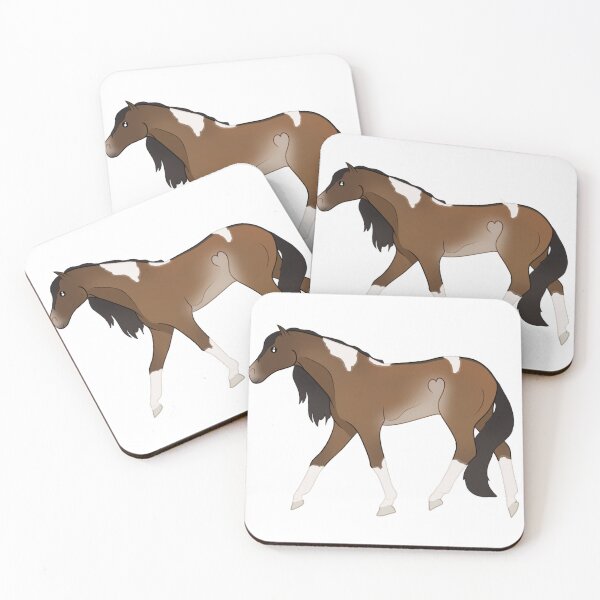 Item preview, Horse Trotting Sticker ~ Brown designed and sold by GDart07.
