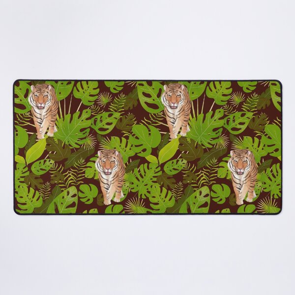 Item preview, Tiger Jungle Pattern designed and sold by BettySpicer.