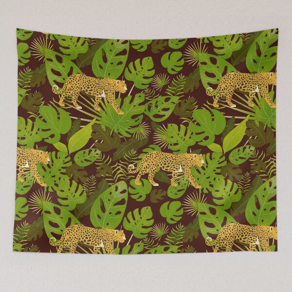 Item preview, Leopard Jungle Pattern designed and sold by BettySpicer.