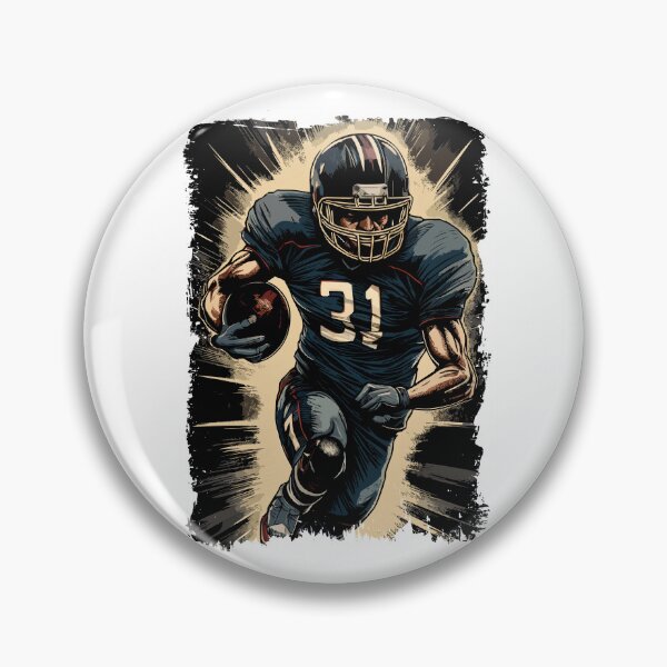 Item preview, ✪ Football Player Portrait ☛ Abstract Vector Art Illustration designed and sold by Naumovski.