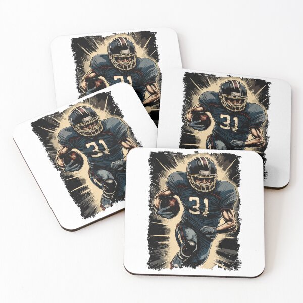 Item preview, ✪ Football Player Portrait ☛ Abstract Vector Art Illustration designed and sold by Naumovski.