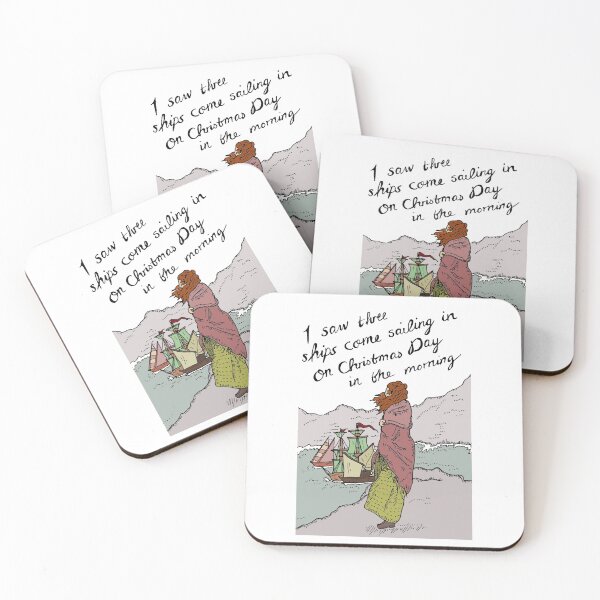Item preview, I Saw Three Ships designed and sold by Jennifer Grene.